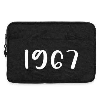 1967 Limited Edition 59th Birthday 1967 - Laptop bag 13" - black - Front
