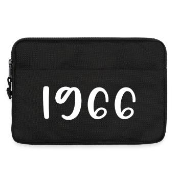 1966 Limitierte Auflage 60. Geburtstag 1966 - Laptoptasche 13" - Schwarz - Vorne
