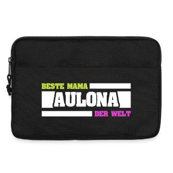 Beste Mama Alona der Welt - Laptoptasche 13" - Schwarz - Vorne