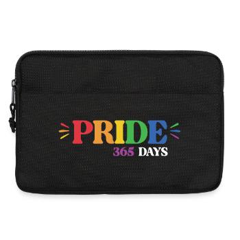 LGBT-Pride-Monat – Pride 365 - Laptoptasche 13" - Schwarz - Vorne