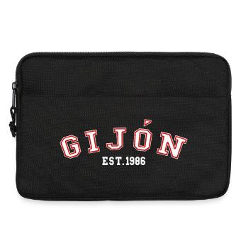 Gijón gegründet 1986 - Laptoptasche 13" - Schwarz - Vorne