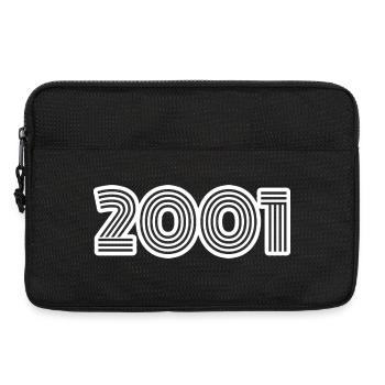 Retro 2001 - Laptoptasche 13" - Schwarz - Vorne