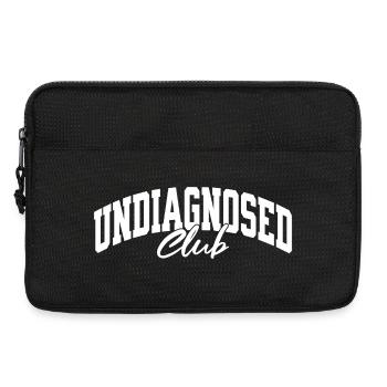 Club non diagnostiqué - Sacoche pour ordinateur portable 13 pouces - noir - Devant