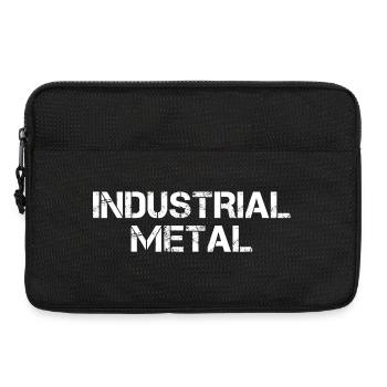 Industriemetall - Laptoptasche 13" - Schwarz - Vorne