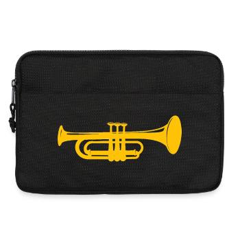 Trompette - Sacoche pour ordinateur portable 13 pouces - noir - Devant