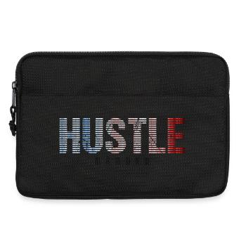 Dégradé rayé Hustle - Sacoche pour ordinateur portable 13 pouces - noir - Devant