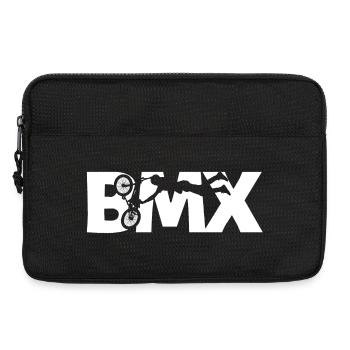 T-shirt BMX Freestyle pour enfants et riders - Sacoche pour ordinateur portable 13 pouces - noir - Devant