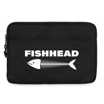 FISHHEAD - Laptoptasche 13" - Schwarz - Vorne