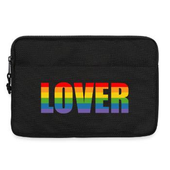 LGBT Regenbogen Lover LGBT lgbtqi queer - Laptoptasche 13" - Schwarz - Vorne