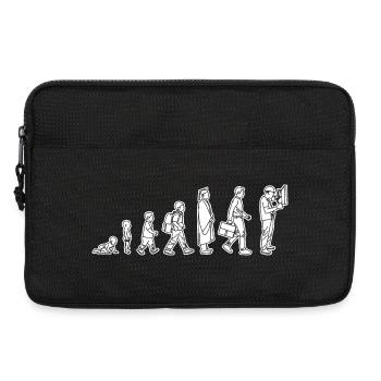 Vom Kind zum Elektriker - Laptoptasche 13" - Schwarz - Vorne