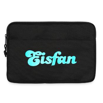 Eisfan cool Statement Eiscreme Eis Eiskrem Fan - Laptoptasche 13" - Schwarz - Vorne