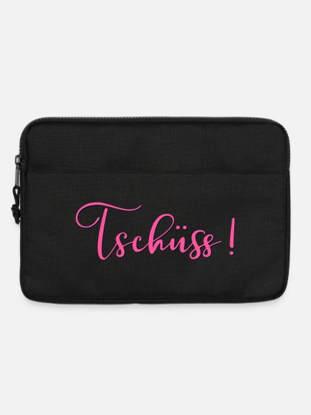 Tschüss sagen - Abschiedsgrüße Trennung - Laptoptasche 13" - Schwarz