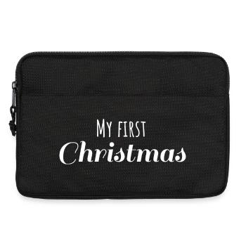 My first Christmas My first X Mas Pullover - Laptoptasche 13" - Schwarz - Vorne