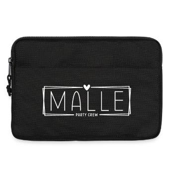 Malle Party Crew - Laptoptasche 13" - Schwarz - Vorne