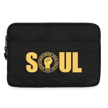 Northern Soul - Keep The Faith - Laptop bag 13" - black - Front