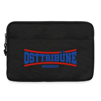 Osttribüne Heidenheim | Farben änderbar - Laptoptasche 13" - Schwarz - Vorne