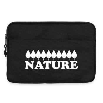 NATURE - Laptop bag 13" - black - Front