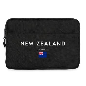 Drapeau de la Nouvelle-Zélande - Sacoche pour ordinateur portable 13 pouces - noir - Devant