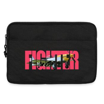 Fighter P-51 - Laptoptasche 13" - Schwarz - Vorne