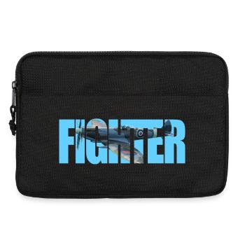 Fighter Spitfire - Laptop bag 13" - black - Front