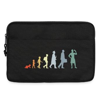 Evolution Eiscreme Liebhaber - Laptoptasche 13" - Schwarz - Vorne