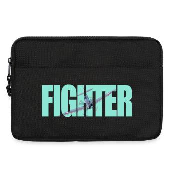 Fighter Spitfire - Laptop bag 13" - black - Front