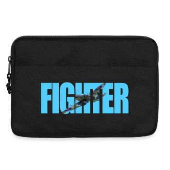 Fighter Spitfire - Laptop bag 13" - black - Front