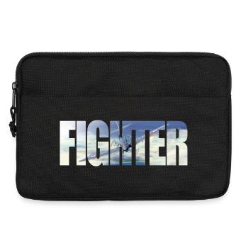 Fighter Spitfire - Laptoptasche 13" - Schwarz - Vorne