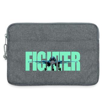 Fighter Su-34 - Laptop bag 13" - heather grey - Front