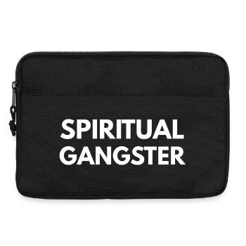 GANGSTER SPIRITUEL BLANC - Sacoche pour ordinateur portable 13 pouces - noir - Devant