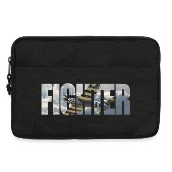 Fighter P-47 Thunderbolt - Laptoptasche 13" - Schwarz - Vorne