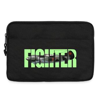 Fighter La-5 - Laptop bag 13" - black - Front