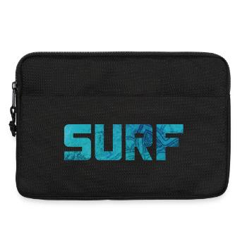 Surfing Surfer Vacation Hawaii Pattern Hobby Sea Fun - Laptop bag 13" - black - Front