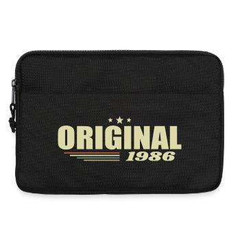 39. Geburtstag 39 Jahre Original 1986 - Laptoptasche 13" - Schwarz - Vorne