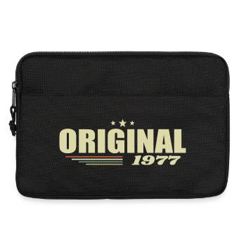 48. Geburtstag 48 Jahre Original 1977 - Laptoptasche 13" - Schwarz - Vorne