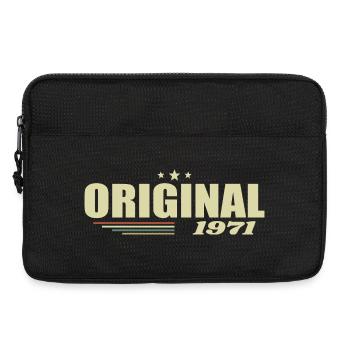 54. Geburtstag 54 Jahre Original 1971 - Laptoptasche 13" - Schwarz - Vorne