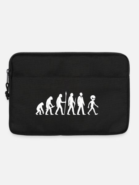 From Ape to Alien – Evolution Reloaded - Laptop bag 13" - black