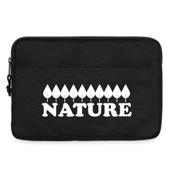 Nature - Laptop bag 13" - black - Front