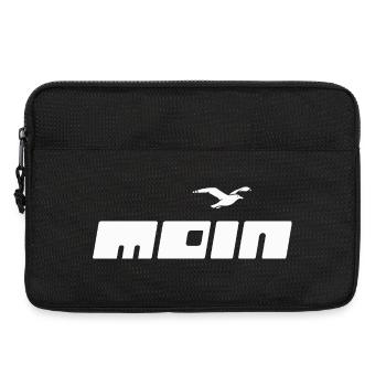 Moin moderne | Mouette - Sacoche pour ordinateur portable 13 pouces - noir - Devant