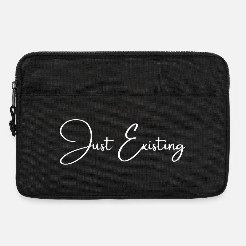 Just Existing | Greysoul Thoughts - Laptop bag 13" - black