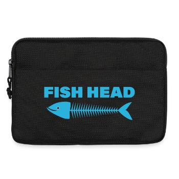 FISH HEAD - Laptoptasche 13" - Schwarz - Vorne