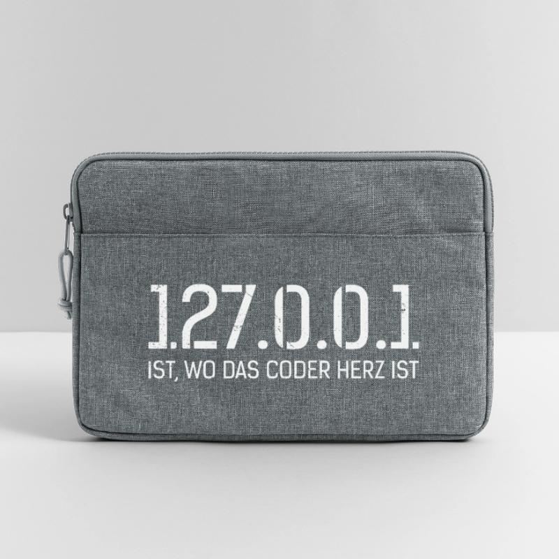 Science Coder 127.0.0.1 IST. WO CODER HERZ IST Laptoptasche 13"