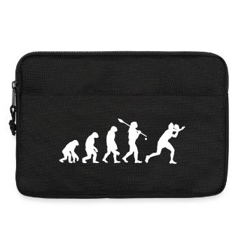 Évolution du design du ping-pong de tennis de table Man - Sacoche pour ordinateur portable 13 pouces - noir - Devant