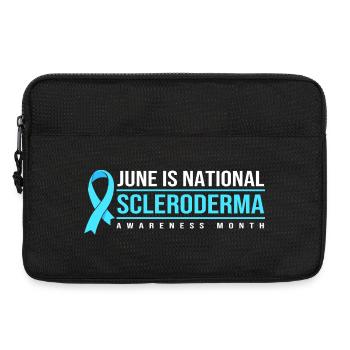Sklerodermie - Laptoptasche 13" - Schwarz - Vorne