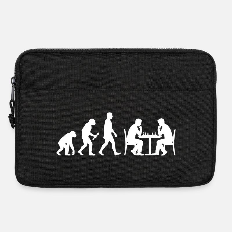 Chess Evolution – Der Weg zum Großmeister - Laptoptasche 13" - Schwarz