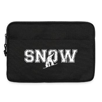 Snowboard Snow Snowboarding - Laptoptasche 13" - Schwarz - Vorne