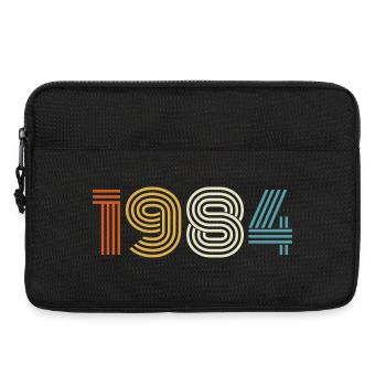 1984 Geschenk 1984 Jahrgang 1984 - Laptoptasche 13" - Schwarz - Vorne