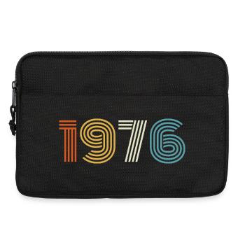 1976 Gift 1976 Vintage 1976 - Laptop bag 13" - black - Front