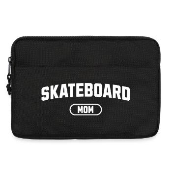 Maman de skateboard - Sacoche pour ordinateur portable 13 pouces - noir - Devant