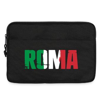 Roma Italia Vintage Rome - Sacoche pour ordinateur portable 13 pouces - noir - Devant